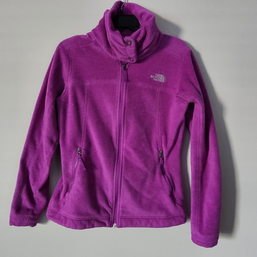 The North Face Purple Fleece Jacket,  Size M